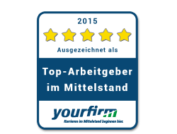 Siegel Top Arbeitgeber 2015