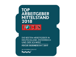 Siegel Top Arbeitgeber 2018